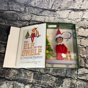 The Elf On The Shelf Boy Christmas Tradition Box Set With Book Brown Eyes‎ N
